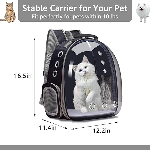 PawPuls Transparent Backpack