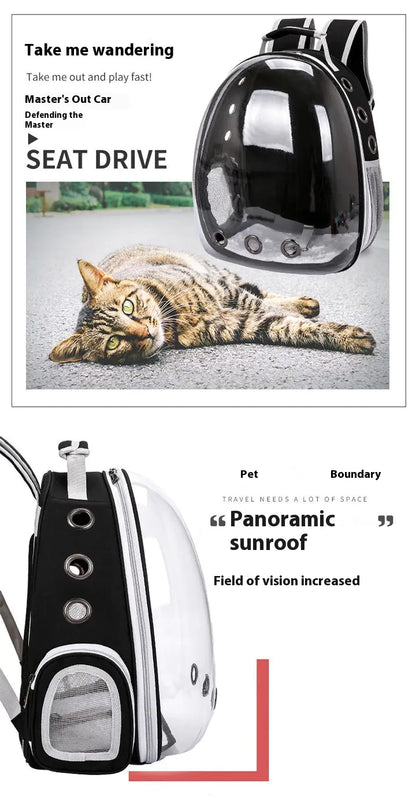 PawPuls Transparent Backpack
